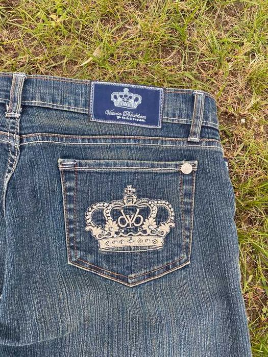Spodnie damskie bootcut jeans Victoria Beckham Rock Republic Y2k missm