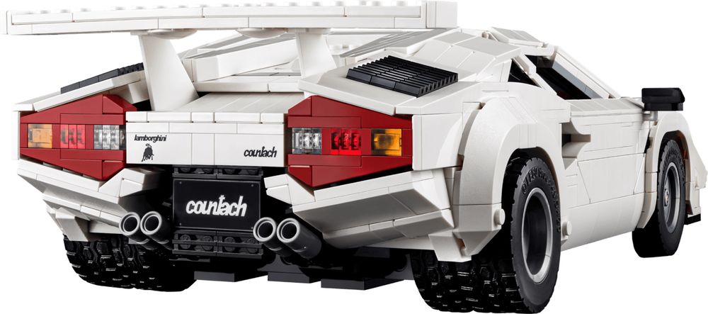 Klocki Icons Lamborghini Countach 5000 Quattrovalvole (10337)