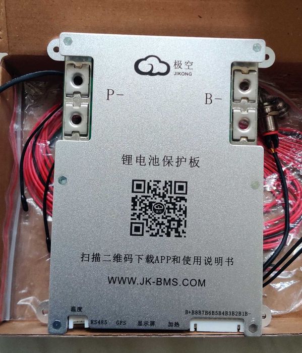 JiKong Smart Jk BMS Lifepo4 Li-ion JK-B2A8S20P 3s-8s 200А 2A