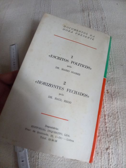 Raul Rego Horizontes Fechados primeira edição