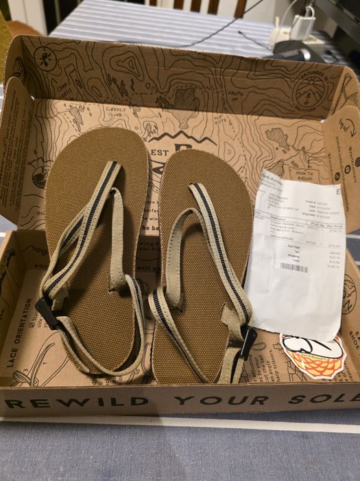 Sandálias Earth Runners - Novas (na caixa)