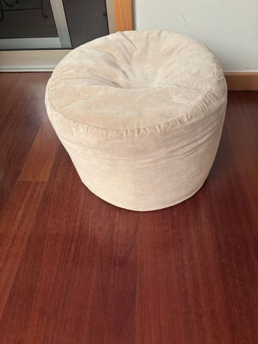 Puf 60cm diâmetro. Capa lavável.