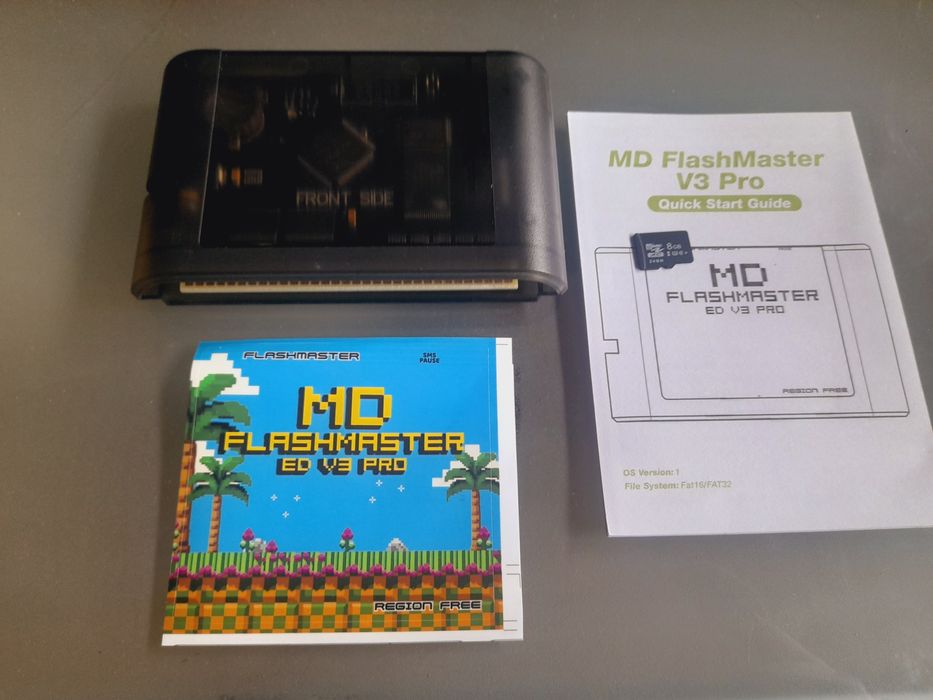 MegaDrive - Everdrive c/ todos os jogos