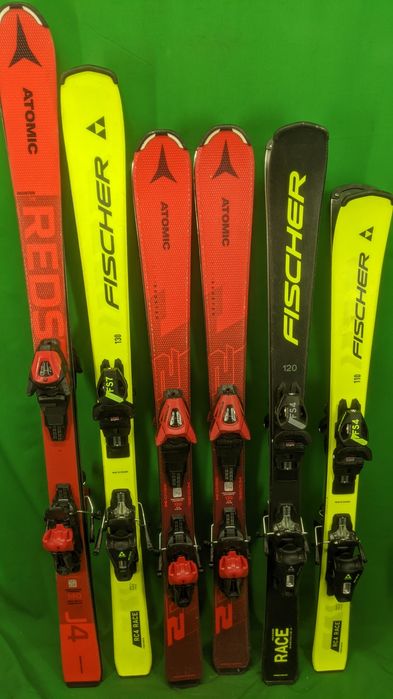 Лижі для юніорів 110-140 Atomic, Fischer 24/25р5