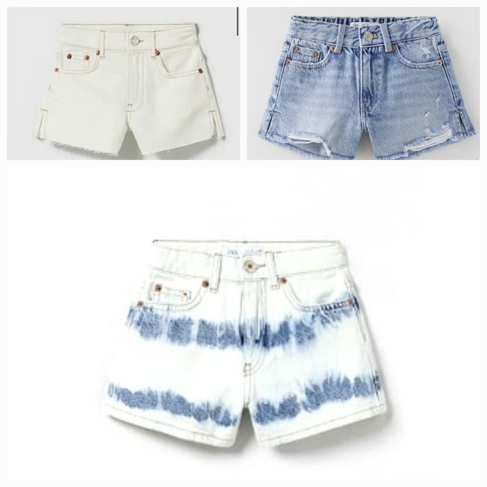 Джинсовые Шорты zara