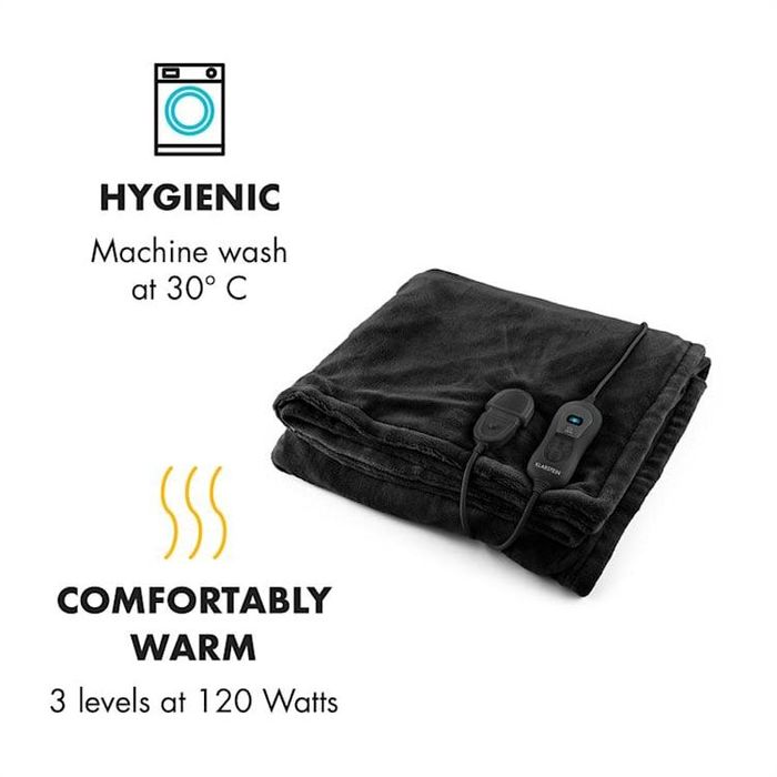 Электрическое одеяло Watson XL 130*180 Черный , 120 ватт