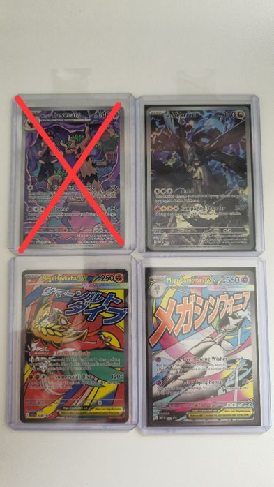 Conjunto de  cartas pokémon