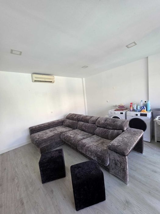 sofá modular de canto com chaise longue