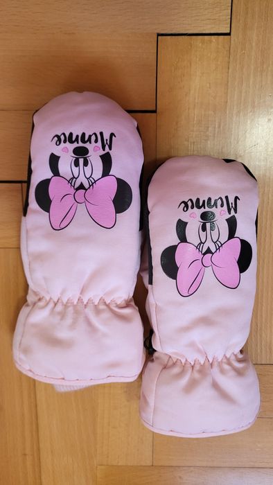 Rękawiczki Myszka Minnie zimowe narciarskie