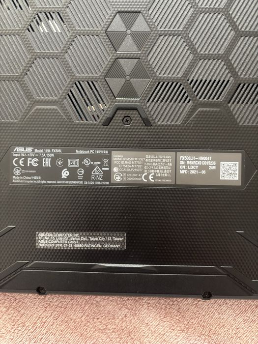 Laptop gamingowy TUF Asus