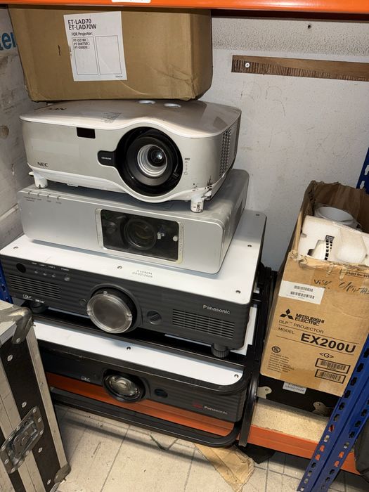 Lote material audiovisual profissional