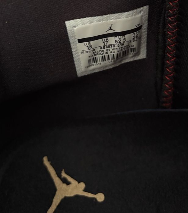 Tenis Nike Air Jordan - NOVOS - Tam 52.5