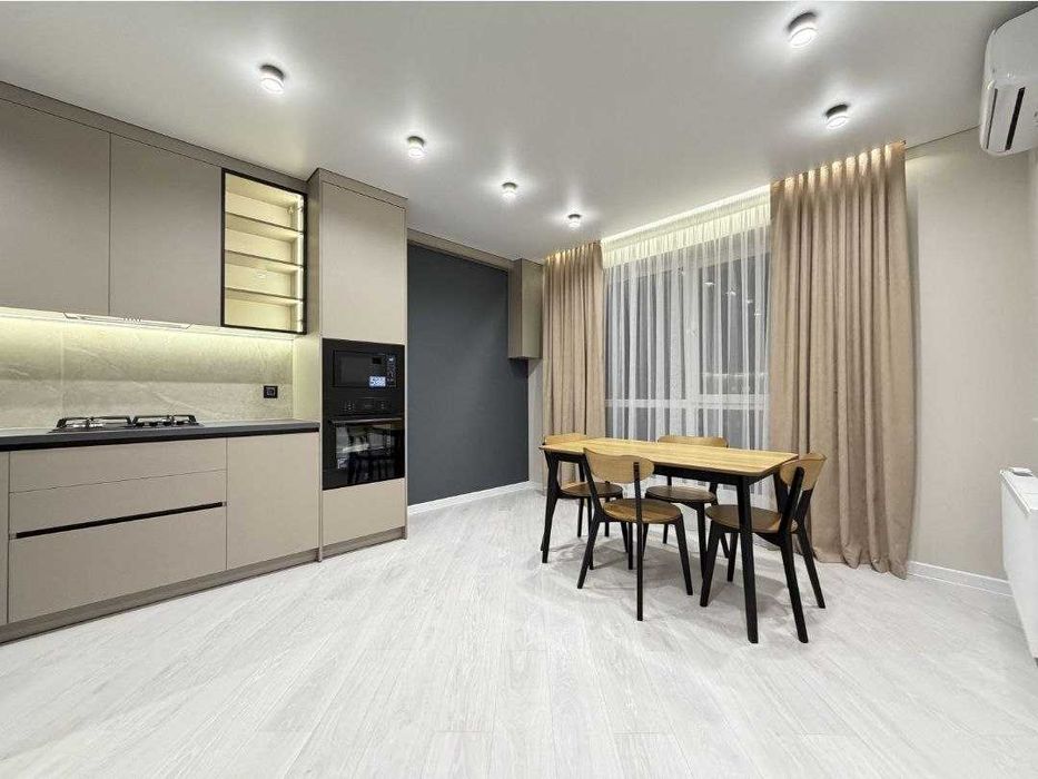 1-Кімнатна «На Щасливому» Нова! Укомплектована!