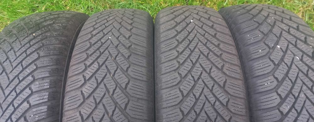 4  opony zimowe Continental  185/65r15 , profil 7mm