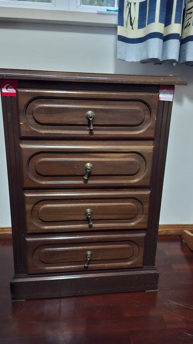 Conjunto Mobília Madeira Maciça