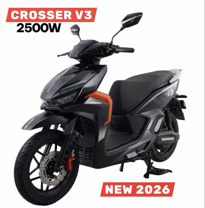 Доставка‼️електроскутер CrosserV3колеса14