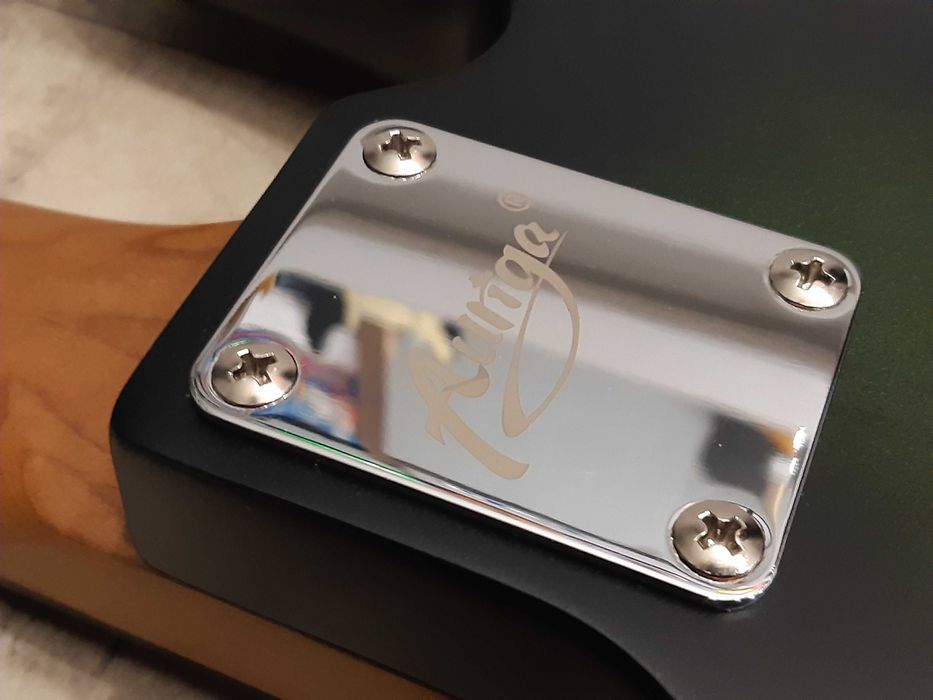 Gitara Basowa Auriga Jazz Bass-transparent green burst-wysyłka-zamiana