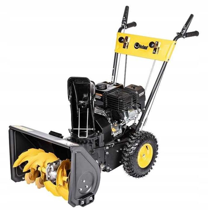 Odśnieżarka SPALINOWA + Zamiatarka 4in1 80cm+ PŁUG ŚNIEŻNY 80cm eSTART