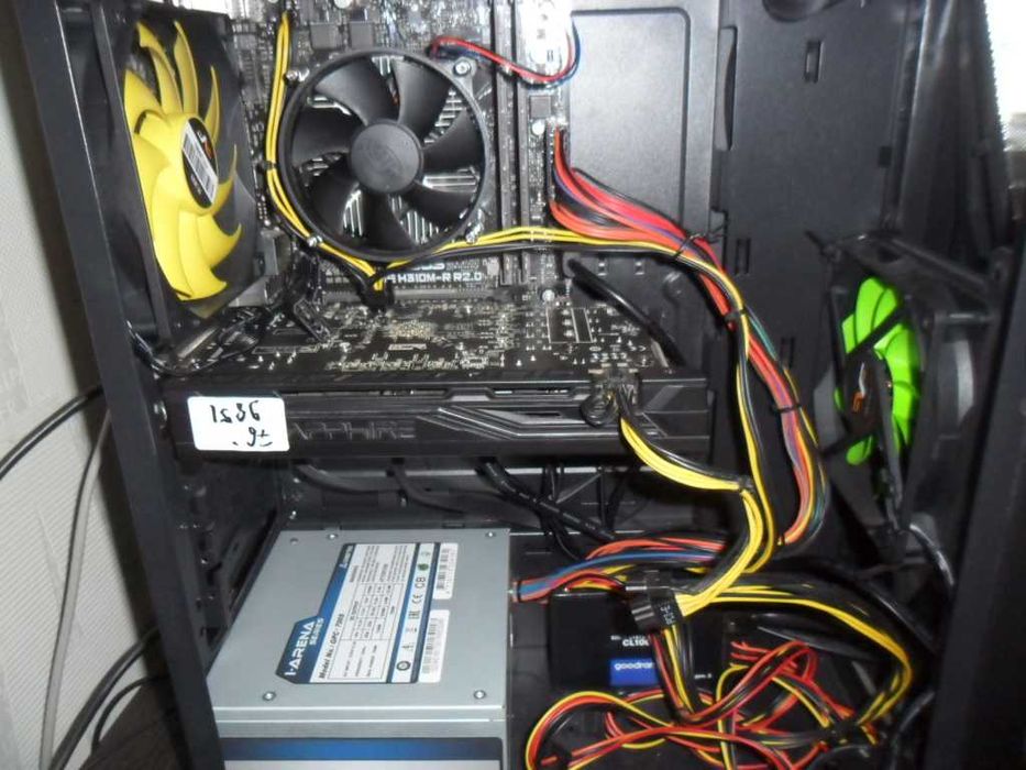 Компьютер\ видеокарта 8ГБ\6 ядер i 5 8400\32ГБ озу\ ssd240гб\бп 700вт