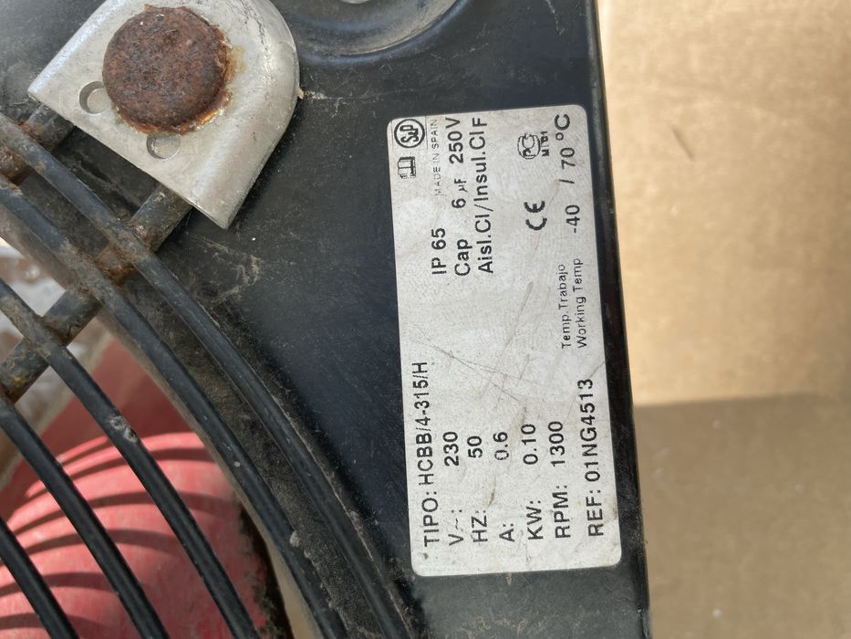 Motor ventoinha monofasico