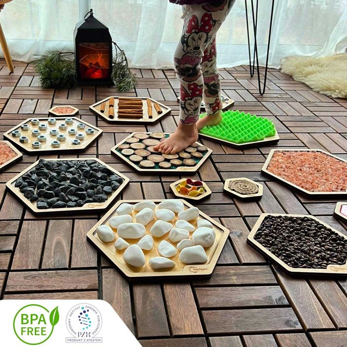 Zestaw dysków sensorycznych MIX - 13 sztuk