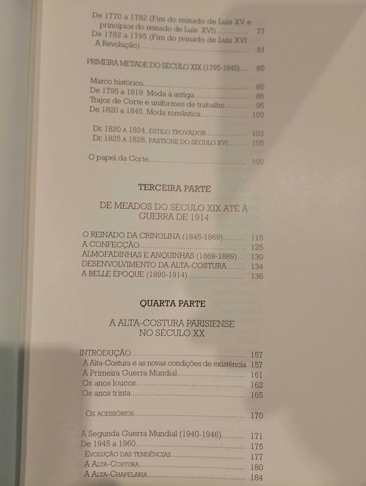 História da Moda, Segredos do Corte e da Confecção