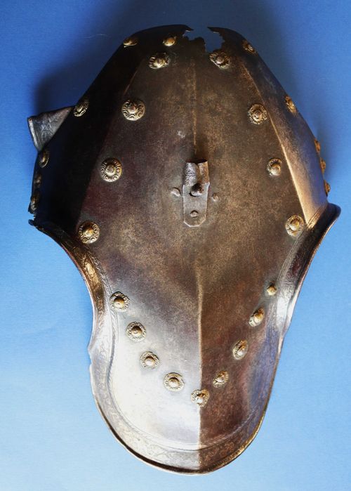 Testeira de Cavalo (Chanfron), séc. XVI-XVII, muito rara