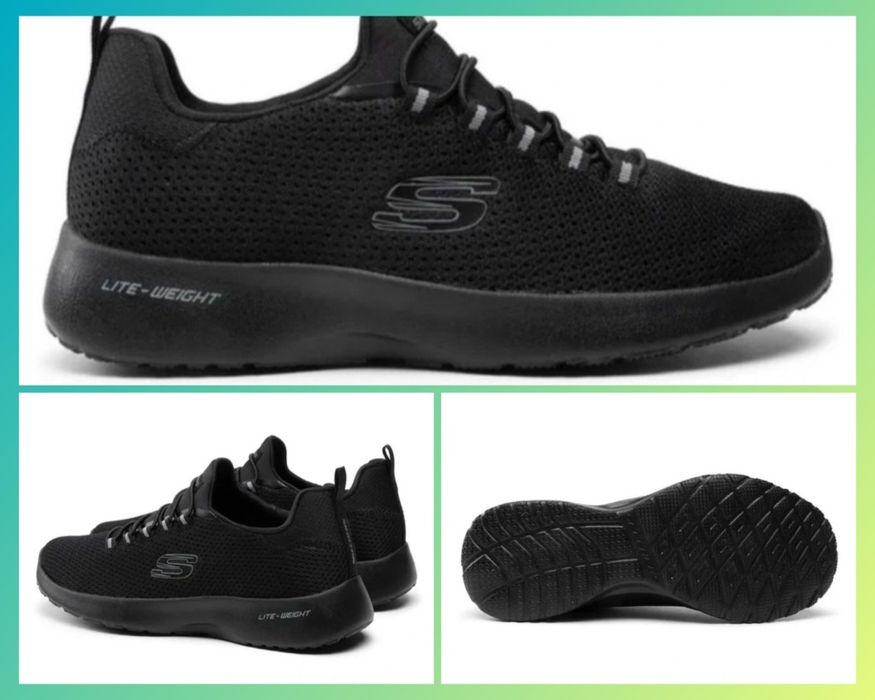 Кросівки СКЕЧЕРС (Skechers DYNAMIGHT  58360/BBK) чорні