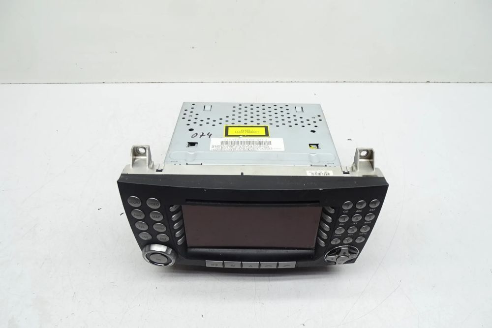 mercedes slk w171 radio cd nawigacja gps navi duża comand a1718203389