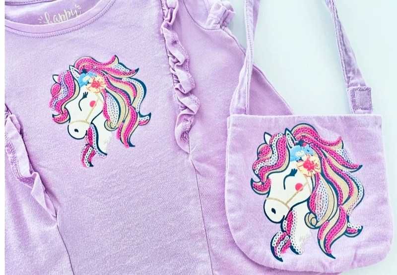 Komplet bluzek dziecięcych na krótki rękaw, Smyk, rozmiar 92