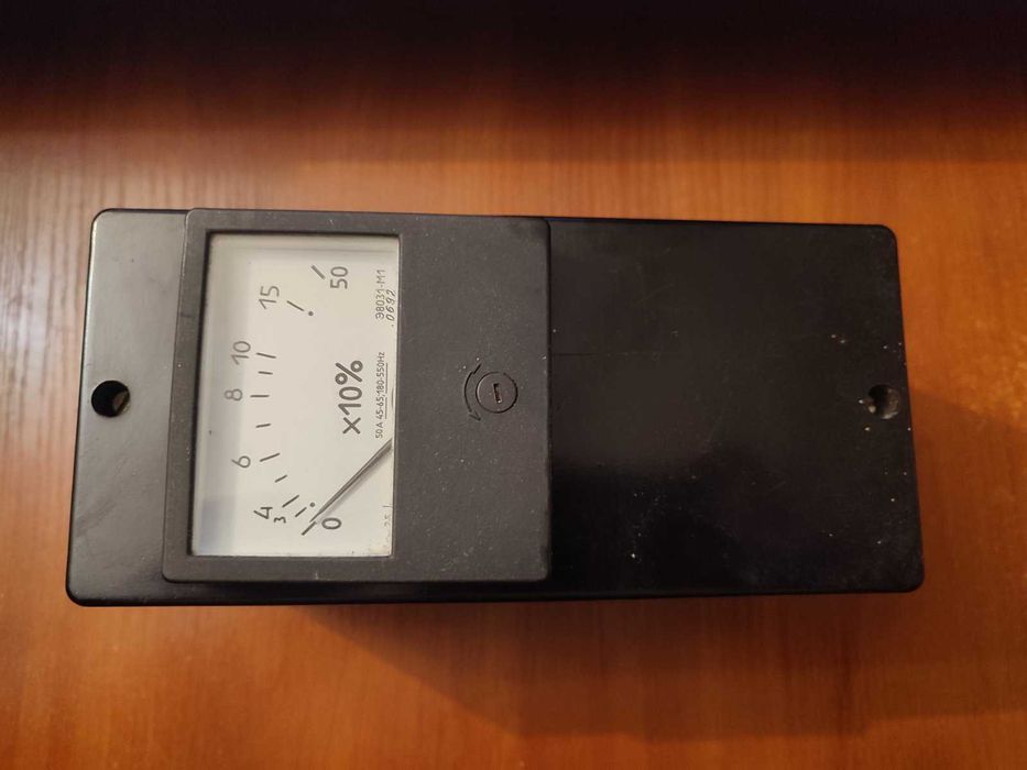 Автоматичний вимикач ATOO AEG з амперметром Э8031-М1, IP54 Болгария новий