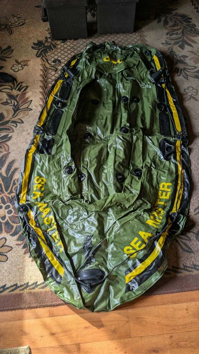 Ponton INTEX SEA MASTER 300 Praktycznie NOWY (3 os.) | Wędki | Komplet