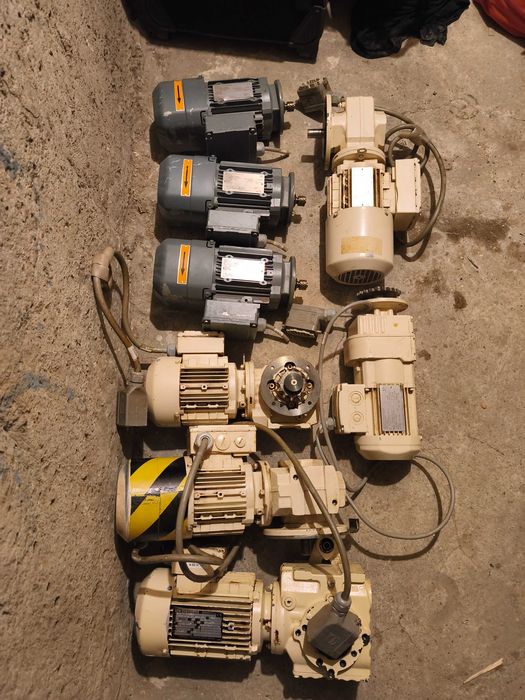 Silniki z przekładniami i bez