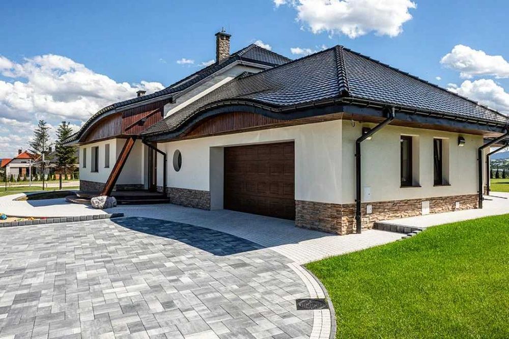 Kostka Visio Wapień Dewoński, Wapień Muszlowy 6cm Color Mix, Bruk-Bet