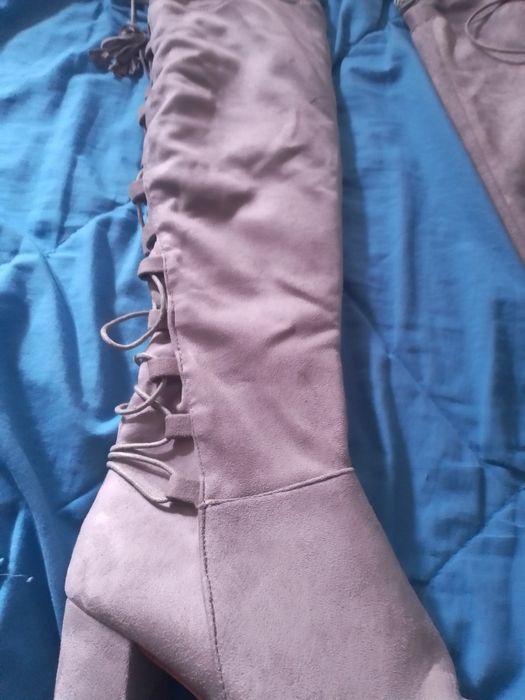 Kozaki damskie nowe bez matki rozmiar 40