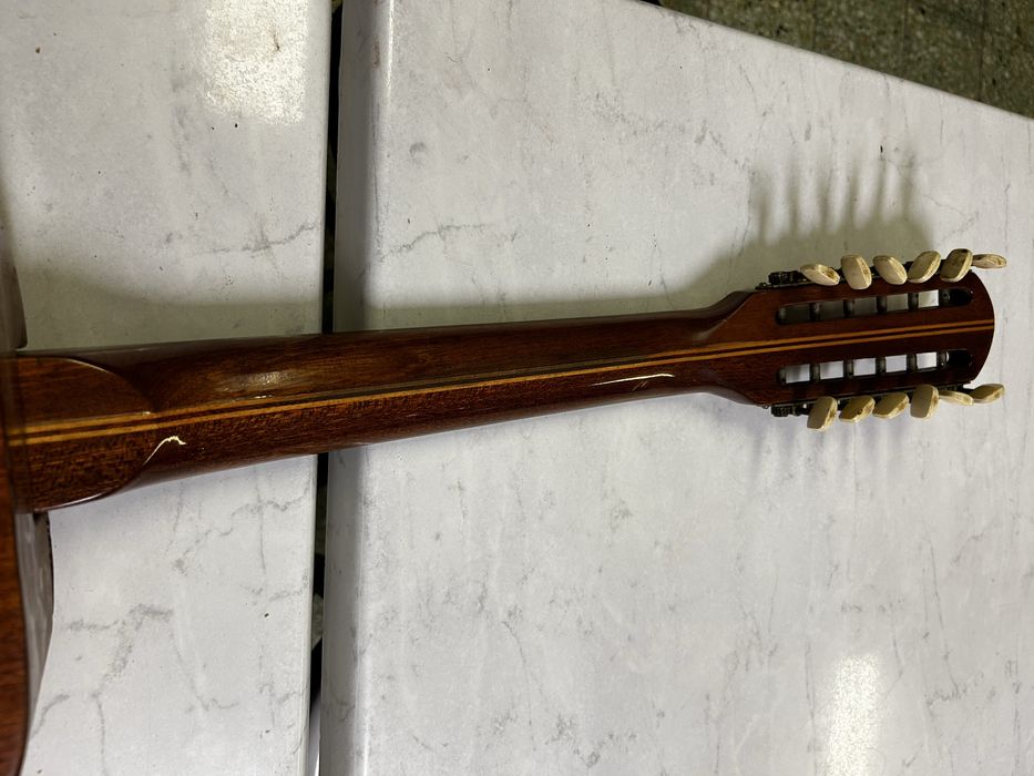 Guitarra acustica 12 cordas muito antiga