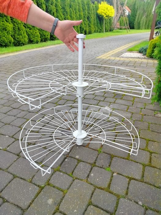 Półka obrotowa,kosz obrotowy narożny.