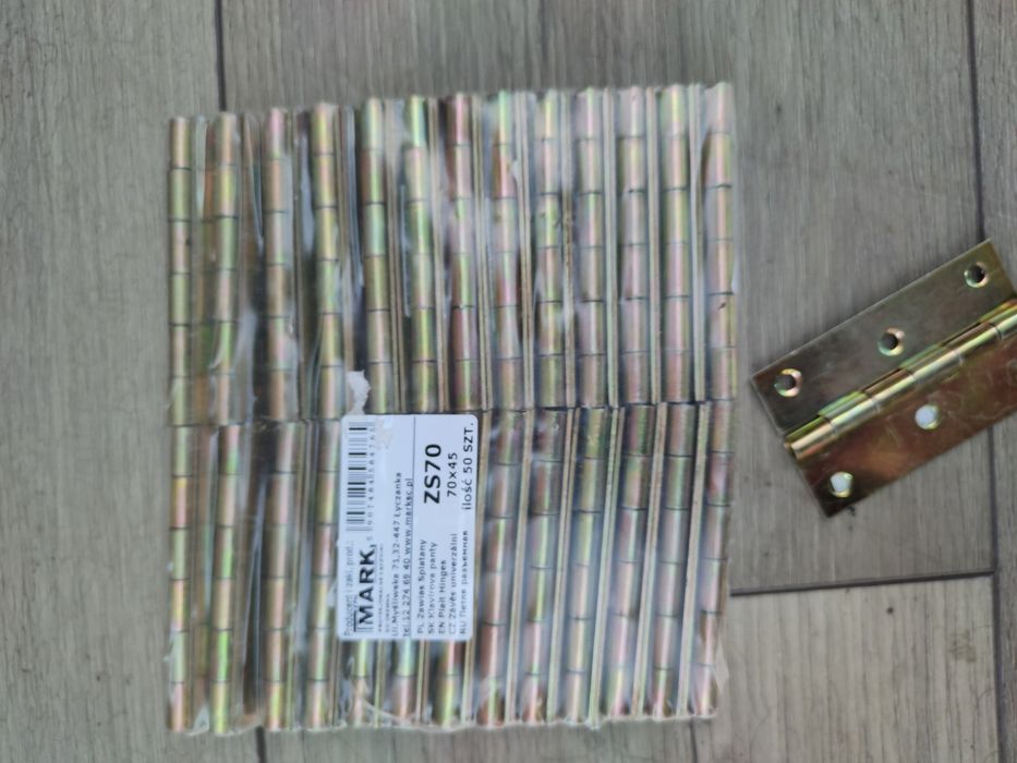 Zawias splatany ZS 70 50szt