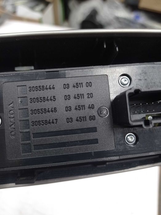moduł sterowania sterownik lusterkami volvo V50 S40 C30 przedlift