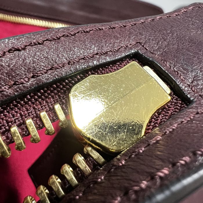 Жіноча сумка Celine Macadam Canvas and Leather Vertical Tote bag