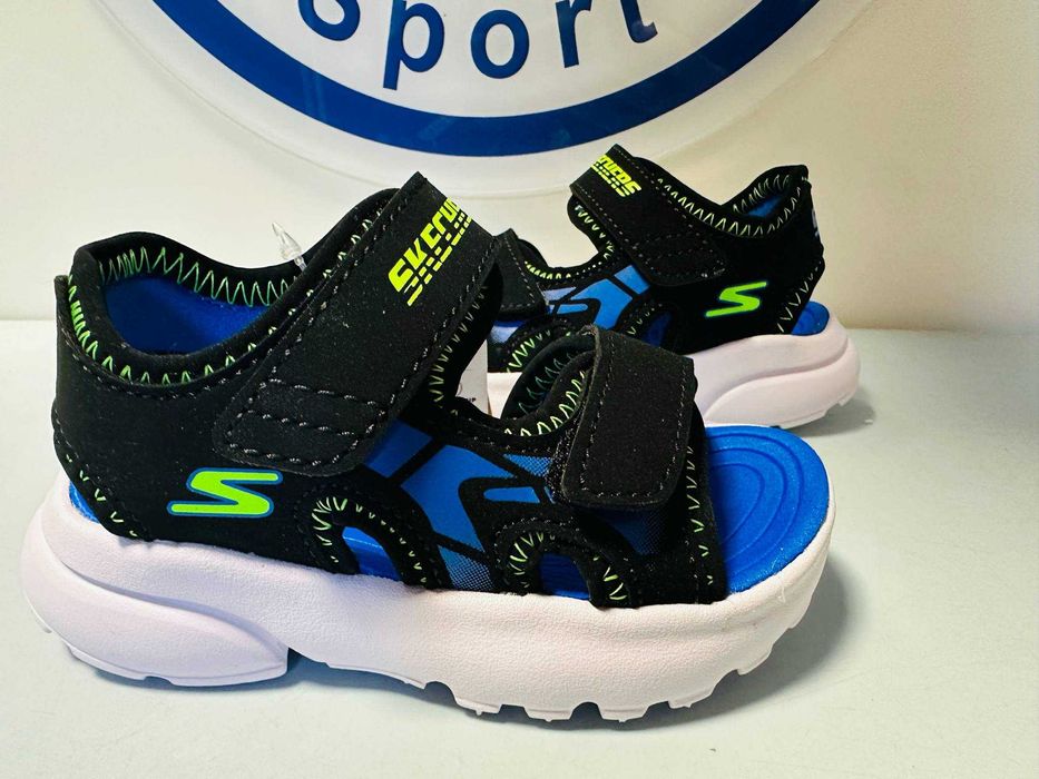 Skechers sandały chłopięce Razor Splash   21 - 26   406513N / BBLM