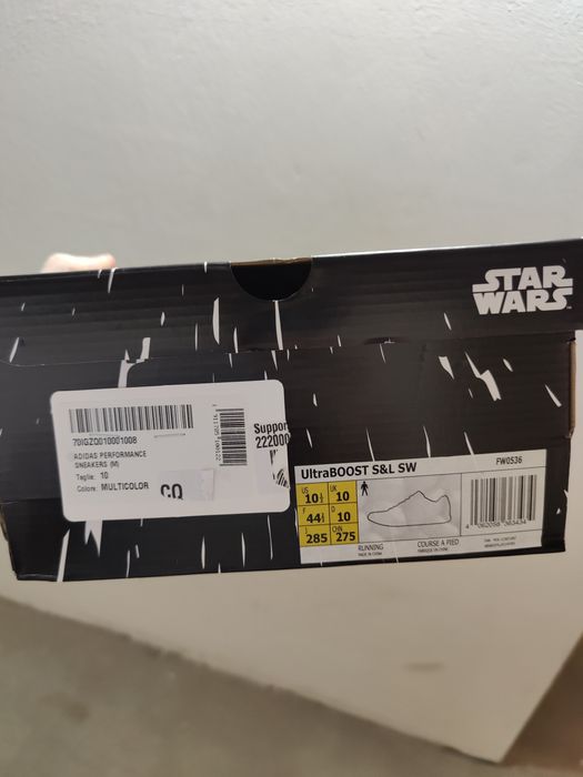 Adidas Ultra Boost S&L Star Wars X-Wing Roz. 44 2/3