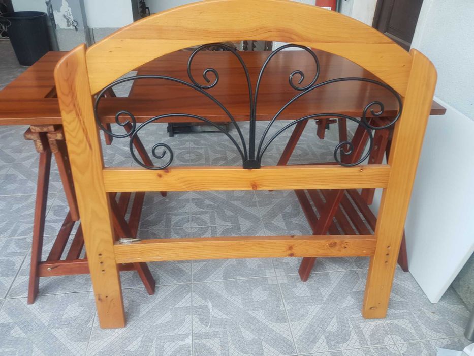 Cabeceira de cama individual