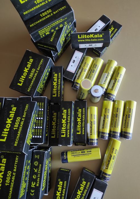 Pilha 18650 3,7v - Bateria com 3500 mAh