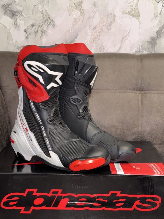 Alpinestars SuperTech r white black red
