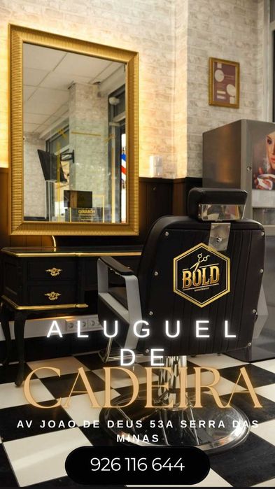 Barbearia - Aluguel de cadeira !!! (Negociável)