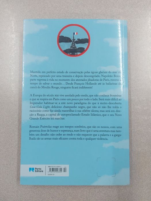 Livro • Reviva o Imperador • Romain Puértolas • NOVO