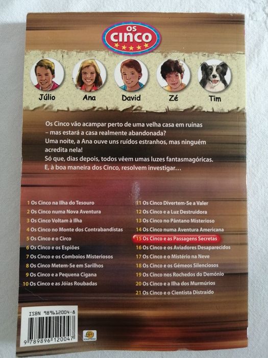 Os cinco e as passagens secretas