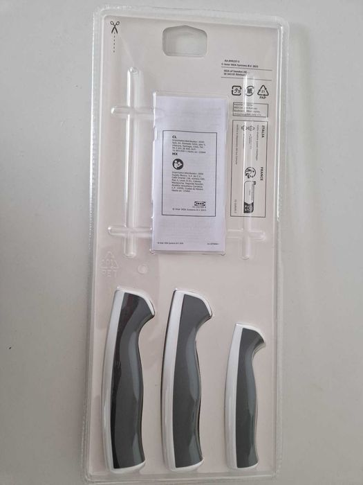 Conjunto de Facas Ikea Andlig com 3 Peças