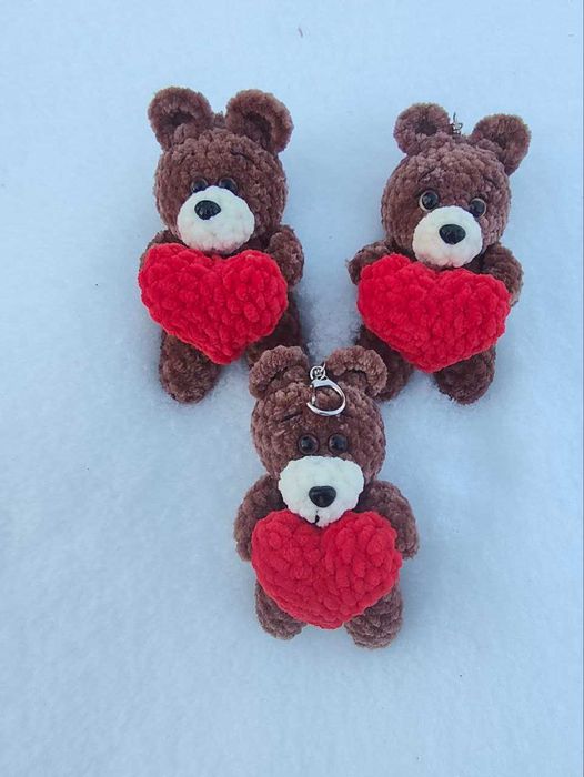 В’язані іграшки ручної роботи  Подарунок для дівчини, жінки